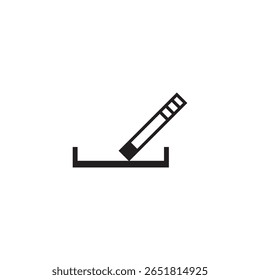 Design von Aschenbechersymbolen