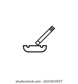 ashtray icon illustration element design