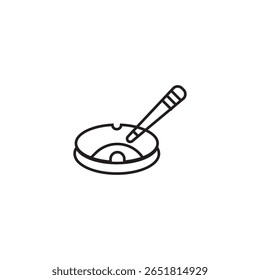 Design von Aschenbechersymbolen
