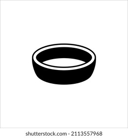 ashtray icon smoking black vector illustration on white background