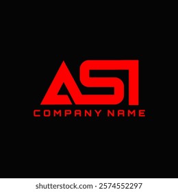 ASI letter monogram logo design
