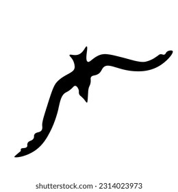 Asia of birds. Crane, stork, heron. Vector oriental birds.
