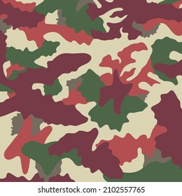 asia indonesia brave soldier kopassus camouflage stripe woodland jungle pattern military background suitable for print cloth