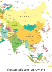 Russia China Map Images Stock Photos Vectors Shutterstock