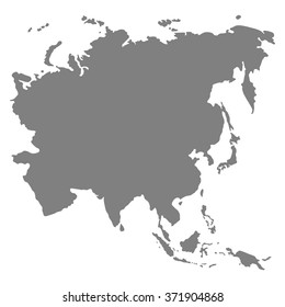 ASIA MAP VECTOR