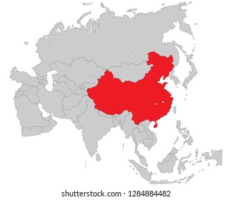 Asia - Political Map of Asia