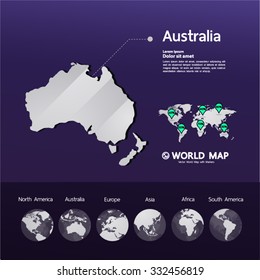 Asia world Map