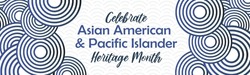 Asian American And Pacific Islander Heritage Month. Vector Abstract Geometric Horizontal Banner For Social Media. AAPI History Annual Celebration In USA.