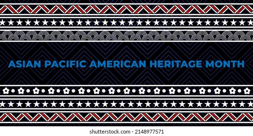 	
Asian American And Pacific Islander Heritage Month. Vector Banner For Poster.vector Illustration