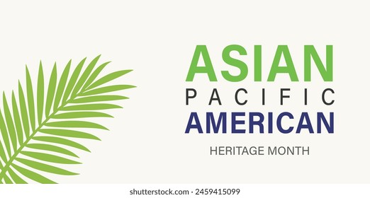 Asian American and Pacific Islander Heritage Month. Vector Illustration