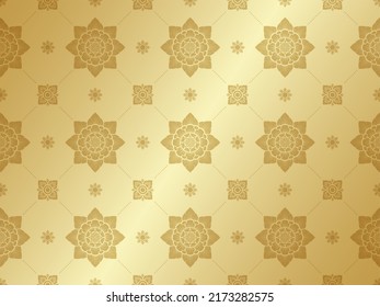 Asian art luxury banner, background pattern decoration for printing, flyers, poster, web, banner, brochure and card concept vector illustration