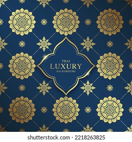 Asian art luxury temple, background pattern decoration for printing, flyers, poster, web, banner, brochure and card concept vector illustration