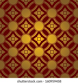 Asian art seamless background.
