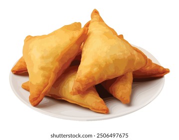 Asian Asia India indian cuisine Arab food fry Samosa logo sign icon art menu tasty soft lunch beef meat meal famous middle east south grain spicy spice masala dosa