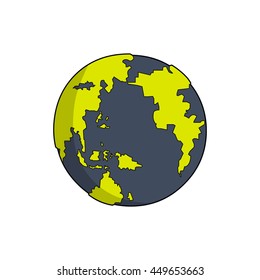 asian and australian globe