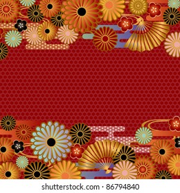 Asian Background Stock Vector (Royalty Free) 90027625 | Shutterstock