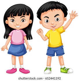 1,942 Asian Boy Clipart Stock Illustrations, Images & Vectors 