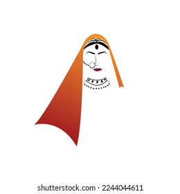 asiatische Logo-Vektorgrafik für Brautjunges.