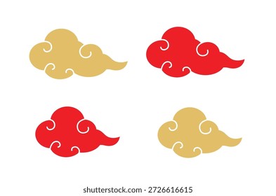 Asian Chinese Clouds Minimal Vector Set