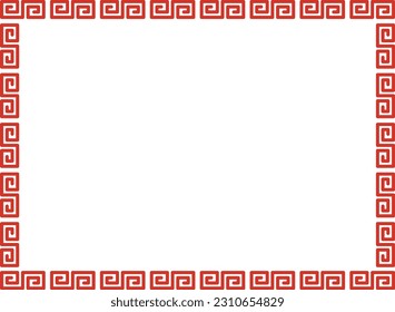 
Asian (Chinese) pattern frame material