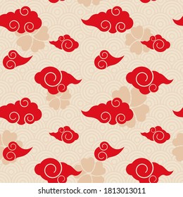 asian chinese seamlees vector pattern