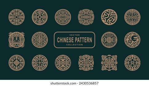 Asian Chinese traditional pattern classicism