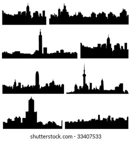 Asian Cities Series:Construction of four major provinces and cities in China