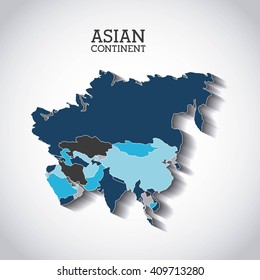 asian continent design 