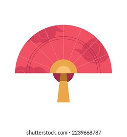 asian culture fan decorative icon