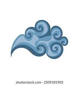 Asian Decorative Vector - Cloud 2