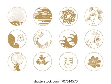 Asian Design Elements.