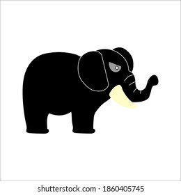 Asian Elephant African Elephant, Elephant Icon, mammal, animal svg