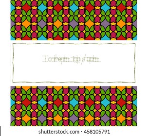 asian ethnic graphic pattern