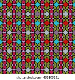 asian ethnic graphic pattern
