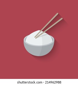 Asian food design element - vector illustration. eps 10