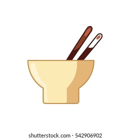 asian food icon illustration isolated vector sign symbol