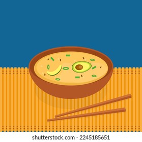 Asian food traditional chinese soup