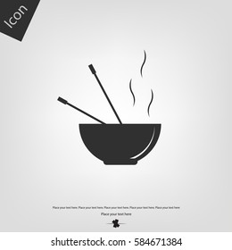 Asian food vector icon