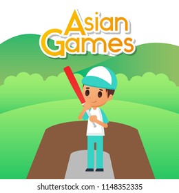 Asian Games Illustration