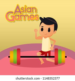 Asian Games Illustration