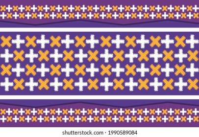 Asian Geometric ethnic pattern seamless silk design color oriental seamless patterns using for fabric curtain carpet wallpaper garments clothing paper wrapping Batik fabrics Vector seamless Pattern