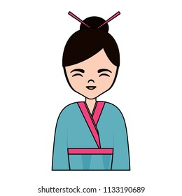 Asian girl design