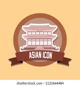 Asian icon design