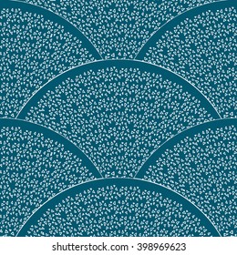 Asian Japanese Pattern. Pattern Wave Navy Background. Asian Japanese Pattern Vector. Asian Japanese Pattern Seamless Texture. Asian Japanese Pattern Motif. Japanese Pattern Indigo Blue Navy Color. 