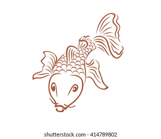 Asian Koi Carp Fish