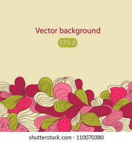 Asian lace east pattern texture for sign, symbol, summer ornament on beautiful background, style card, eco mosaic, banner, border, frame, traditional circle template, art cute vector eps 8