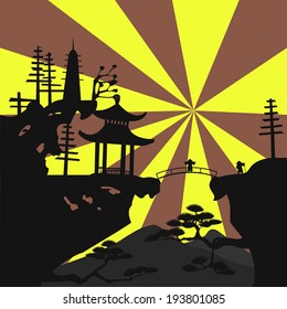 Asian landscape