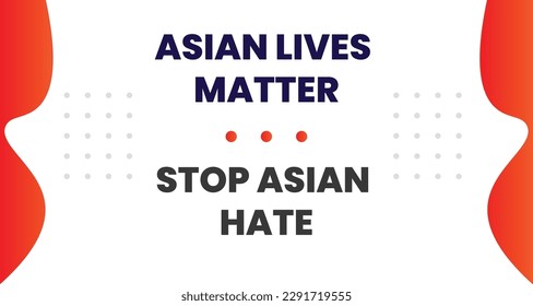 asian live matter stop asian hate