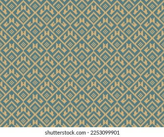 Asiatische Mosaik Arabesque nahtloses Muster. Abstrakte Blumenstruktur. Künstlerischer Hintergrund auf arabischem geometrischem Stoffstil