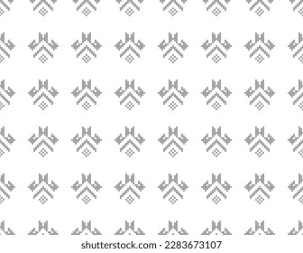 Asian mosaic arabesque seamless pattern. Abstract floral ornamental texture. Artistic background in arab geometric fabric orient style